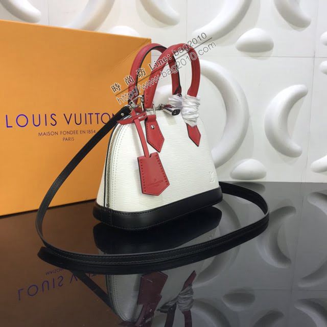 LOUIS VUITTON專櫃新款包包 路易威登Alma BB手袋 LV拼接手提肩背斜挎女包  ydh4140